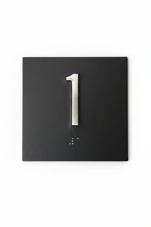 Braille (Dupar/SCS) 4x4 Silver on Black